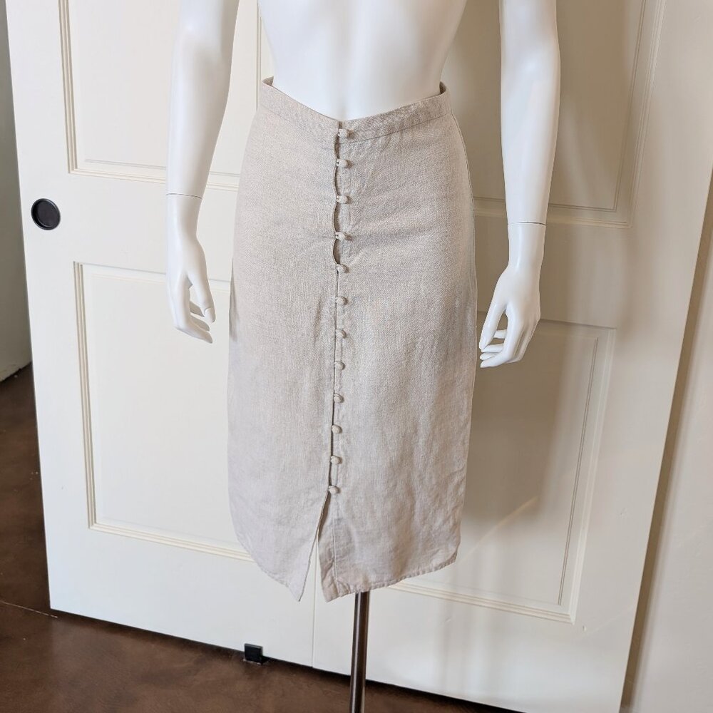 Reformation Size 2 Linen Skirt Fits 25/26 Waist - Grannycore